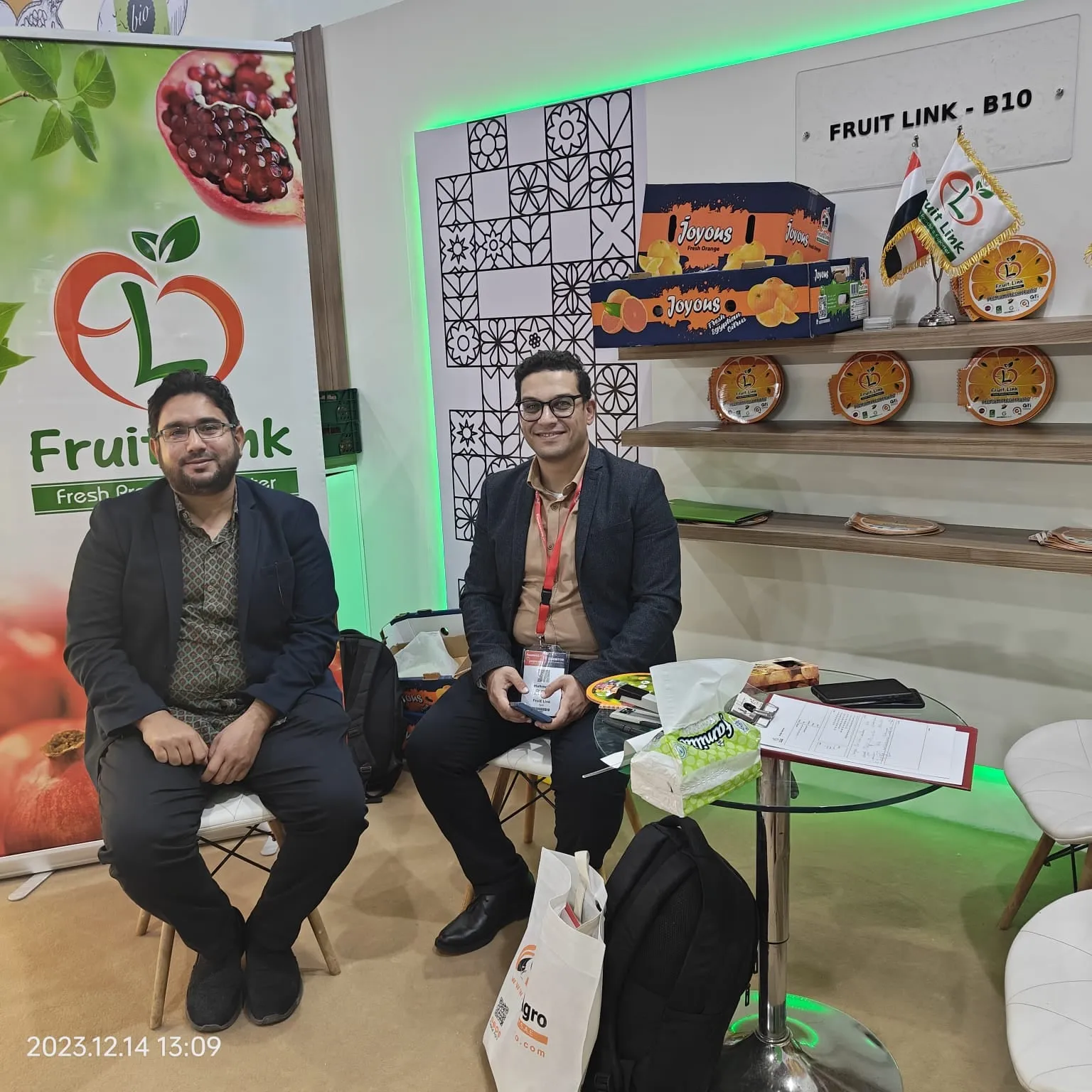 Mohammad Kashif Shaikh of Madiha Overseas with clients, partners and shipments, photo 13
