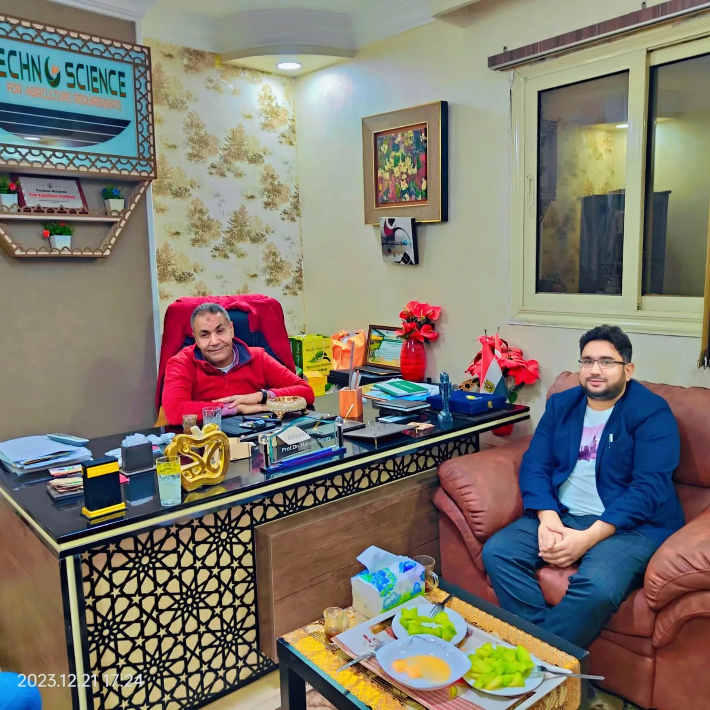 Mohammad Kashif Shaikh of Madiha Overseas with clients, partners and shipments, photo 45