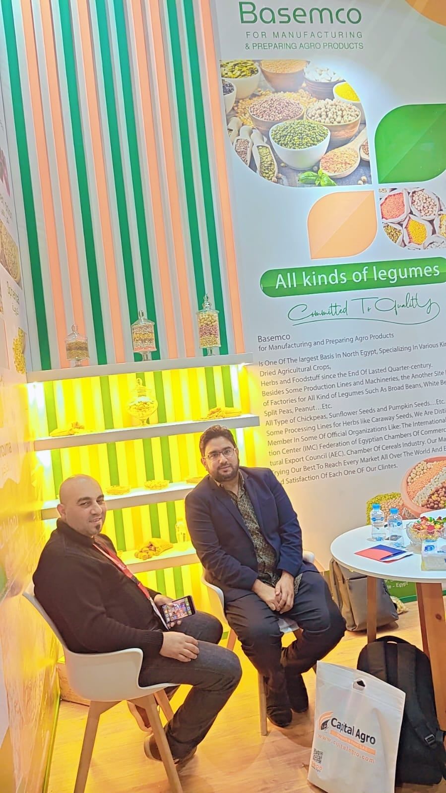 Mohammad Kashif Shaikh of Madiha Overseas with clients, partners and shipments, photo 48