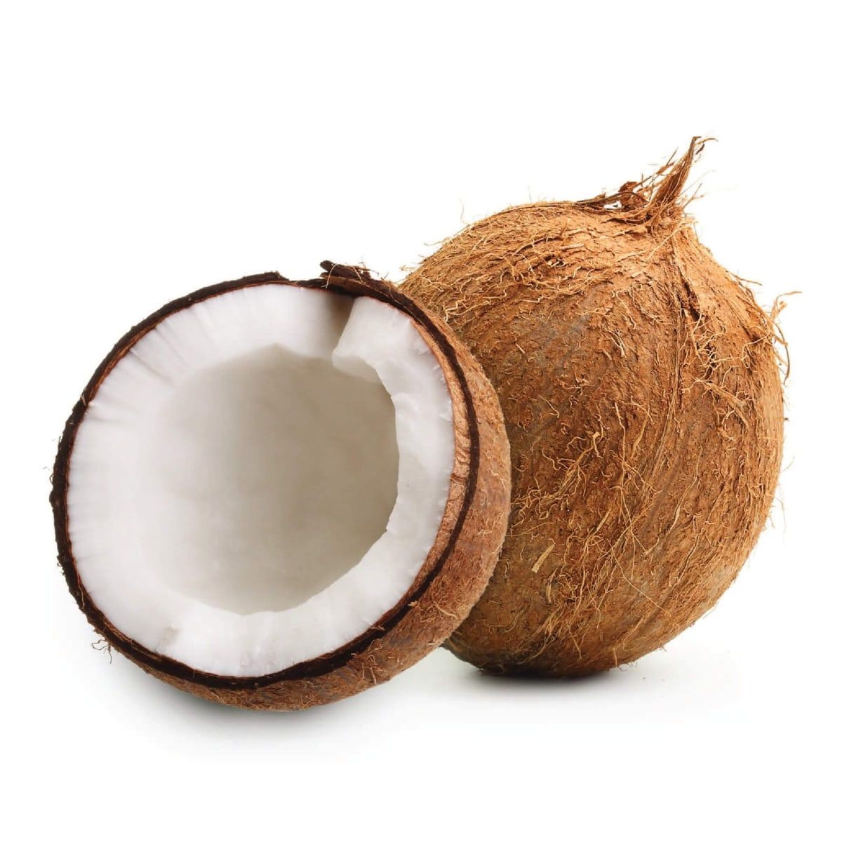 Semi Husk Coconut exported from India by Madiha Overseas
